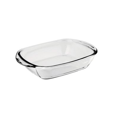Conjunto de Assadeiras Retangular Nadir Sempre em Vidro 2 Peças UNICA