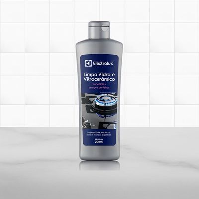 Limpa Vidro e Vitrocerâmico de Indução Electrolux Remove Manchas e Gorduras Não se aplica