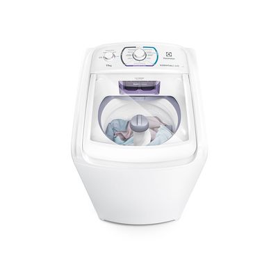 Máquina de Lavar Electrolux 11kg Branca Essential Care com Easy Clean e Filtro Fiapos (LES11) 220V