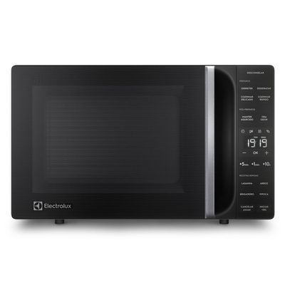 Micro-ondas Electrolux 23L Preto Efficient com Descongelamento Assistido (ME23P) 220V