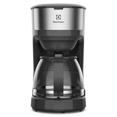 Cafeteira Elétrica Electrolux 30 Xícaras Efficient Função Manter Aquecido Cor Inox Preta (ECM20) 220V