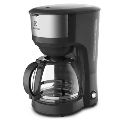 Cafeteira Elétrica Electrolux 30 Xícaras Efficient Função Manter Aquecido Cor Inox Preta (ECM20) 220V