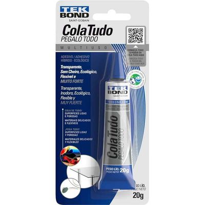 Adesivo Cola Tudo, 20 G, Tekbond