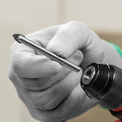Broca Para Cerâmica E Vidro 8mm Haste Cilíndrica Mtx