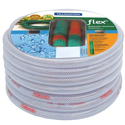 Mangueira Tramontina Flex de 1/2" para Jardim com Engates