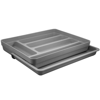 Organizador Porta Talheres Extensível Gaveta Cozinha