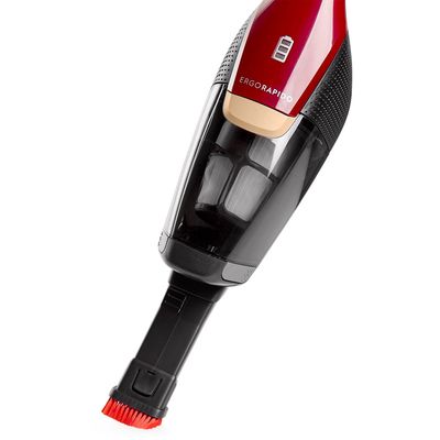 Aspirador de Pó Vertical Sem Fio Electrolux Ergorapido 2 em 1 Luz LED até 30 min Vermelho (ERG23N) Bivolt