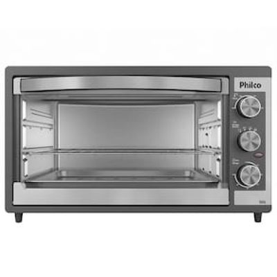 Forno Elétrico Philco PFE52P 50L Timer de 60 minutos Dupla Resistência Preto preto / 220