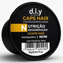 Capsula Reconstrução Cicatri Hair Diy Expert 18G