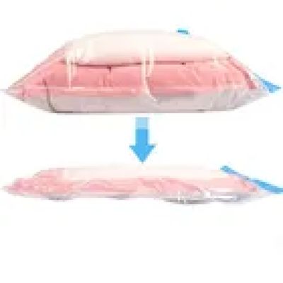 Kit 10 Sacos Vácuo Roupas Viagem Edredom Mala 5p 3m 2g Bomba