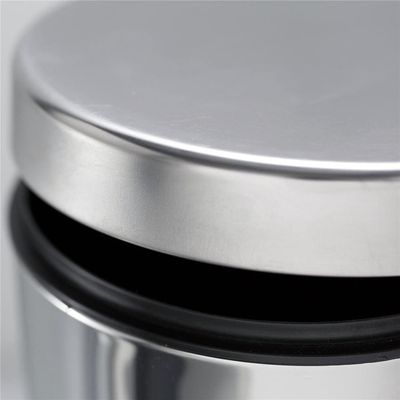 Lixeira Brinox com Pedal Decorline em Aço Inox - 5 L Inox
