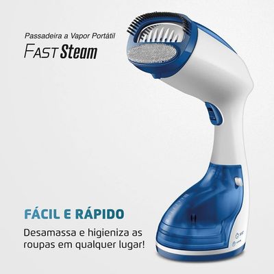 Passadeira a Vapor Mondial Fast Steam VP-09 - Branco/Azul azul,branco / 110