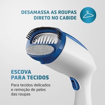 Passadeira a Vapor Mondial Fast Steam VP-09 - Branco/Azul azul,branco / 110