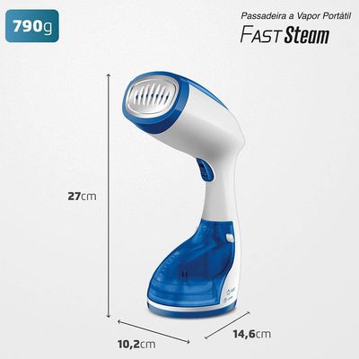 Passadeira a Vapor Mondial Fast Steam VP-09 - Branco/Azul azul,branco / 110