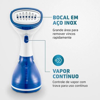 Passadeira a Vapor Mondial Fast Steam VP-09 - Branco/Azul azul,branco / 220