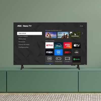 Smart TV 43 AOC 43S5155/78G Full HD LED Wi-Fi