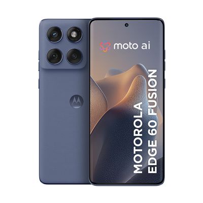 Smartphone Motorola Edge 60 Fusion 5G Cinza 256GB, 8GB RAM, Tela 6,7", Câmera Sony LYTIA 700C 50MP, Gorilla Glass 7i, Dimensity 7300, IP69 e IP68