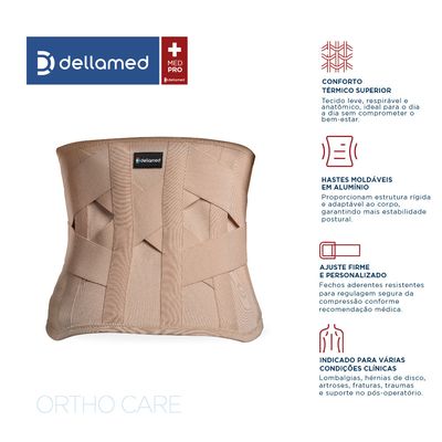 Colete Putti Baixo Ortho Care Dellamed G
