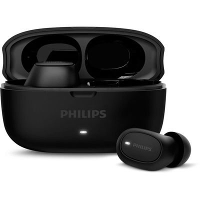 Fone de Ouvido Philips TAT2500BK/00 Intra-Auricular True Wireless Bluetooth Cancelamento de Ruído 24h Bateria Preto