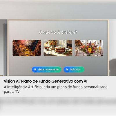 Smart TV 43” QLED 4k Samsung QN43LS03FAGXZD The Frame Vision AI 2025 Modo Arte Antirreflexo