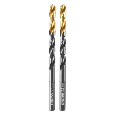 Broca Aço Rápido 5,5mm 2pcs Profissional Gross