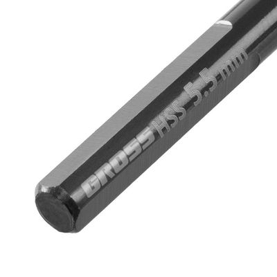 Broca Aço Rápido 5,5mm 2pcs Profissional Gross