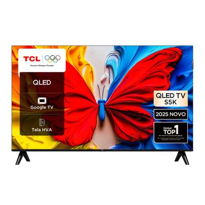 Smart TV 32 FHD TCL 32S5K QLED Dolby Audio Google TV