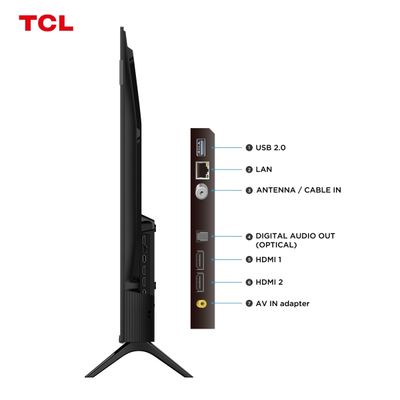 Smart TV 32 FHD TCL 32S5K QLED Dolby Audio Google TV