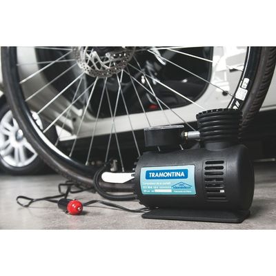 Compressor de Ar Portátil para Carros Tramontina 50W - 12V