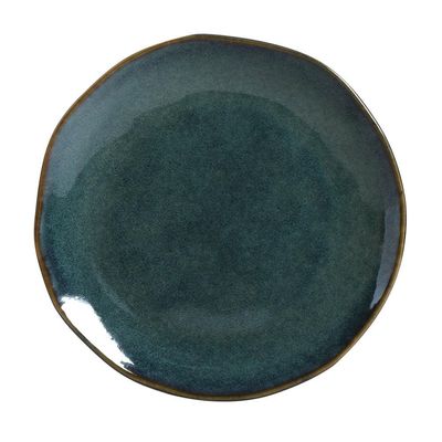 Conjunto de Pratos de Sobremesa Porto Brasil Orgânico Oceano com 6 peças - Azul