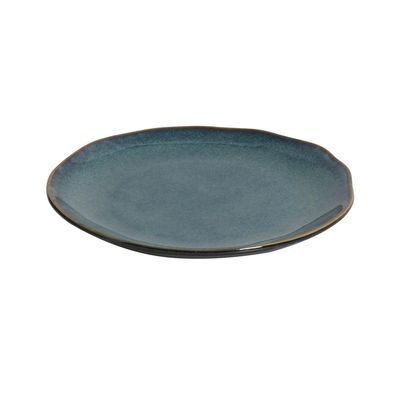 Conjunto de Pratos de Sobremesa Porto Brasil Orgânico Oceano com 6 peças - Azul