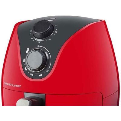 Fritadeira Air Fryers Multilaser 1500w 4litros CE084 220V Vermelho
