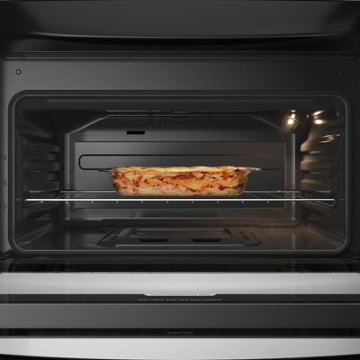 Fogão Continental 5 Bocas FC5IB com Mesa de Inox, Tecnologia Top Limpa Fácil e Acendimento Automático – Branco
