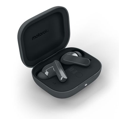 Fone de Ouvido Moto Buds Bass Bluetooth Cancelamento de Ruído 43h Bateria Preto