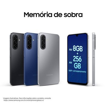 Smartphone Samsung Galaxy A17 5G 128GB 6,7” Super AMOLED Câmera Tripla 50MP IA Gemini Azul