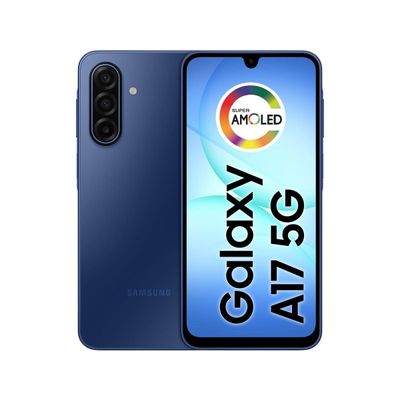 Smartphone Samsung Galaxy A17 5G 128GB 6,7 Super AMOLED Câmera Tripla 50MP IA Gemini Azul