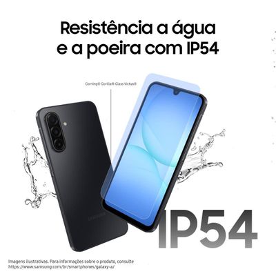Smartphone Samsung Galaxy A17 5G 128GB 6,7 Super AMOLED Câmera Tripla 50MP IA Gemini Azul