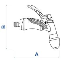 Hidropistola plástica Tramontina para Engate Rápido