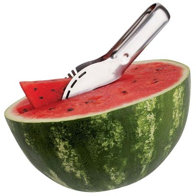 Fatiador e Pegador de Frutas Euro em Inox - 22 cm
