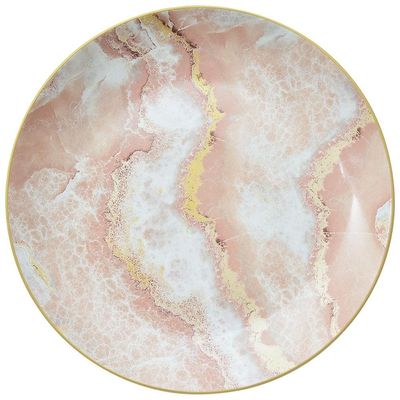 Aparelho de Jantar 18 Peças L`Hermitage Nero Rosé em Cerâmica - Rosa