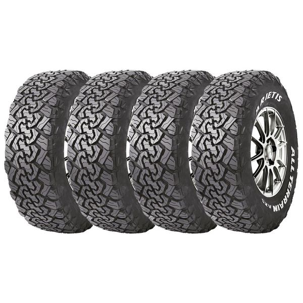 KIT 4 Pneus Arietis All-Terrain AX5 315/70 R17 AT Aro 17 121/118S 10PR LT OWL