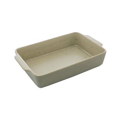 Refratário em cerâmica Wolff Mist 35x22x7cm verde matte 29412