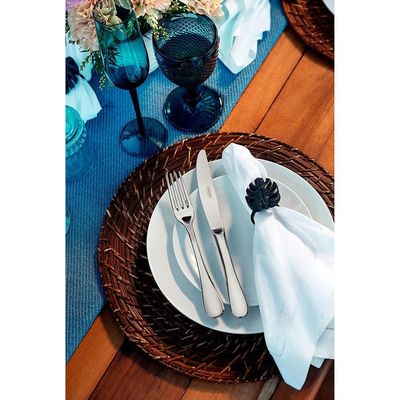 Conjunto com 6 Pratos de Sobremesa Tramontina Sophia em Porcelana 21 cm - Branco