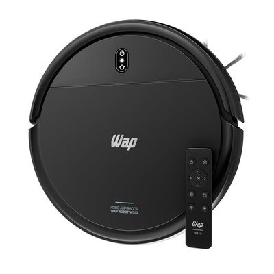 Robô Aspirador de Pó WAP ROBOT W310 30W 3 em 1 Base Carregadora Bivolt