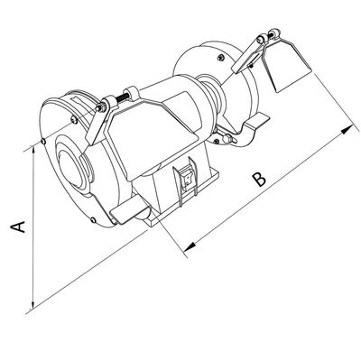 Moto Esmeril Tramontina 6" Bivolt - 368W