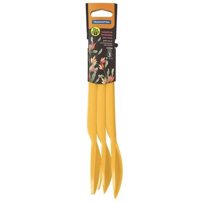 Conjunto de Ferramentas Plásticas para Jardinagem Tramontina - 3 Peças