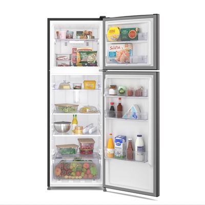 Geladeira Electrolux Frost Free 380L AutoSense Inverter Black Inox Look (IF41B) 127V