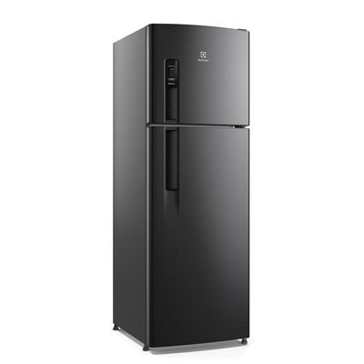 Geladeira Electrolux Frost Free 380L AutoSense Inverter Black Inox Look (IF41B) 127V