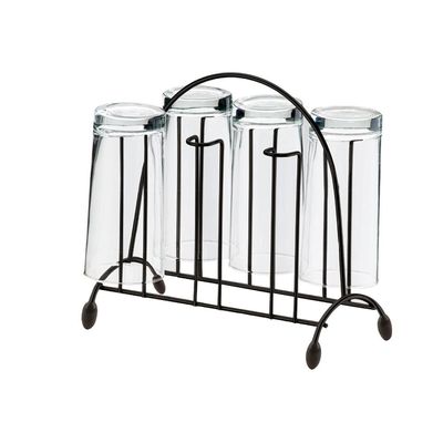 Suporte para Copos Utimil PR444 6 Copos Preto