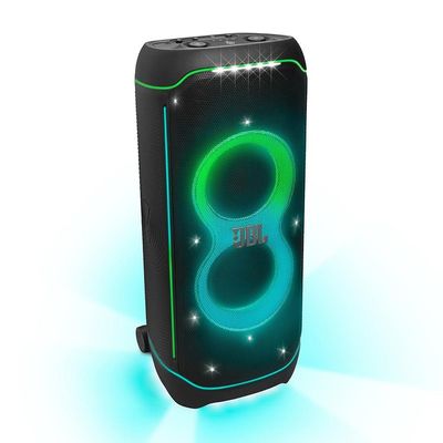 Torre de Som JBL PartyBox Ultimate com Bluetooth, Wi-Fi e Iluminação LED - 1100W
